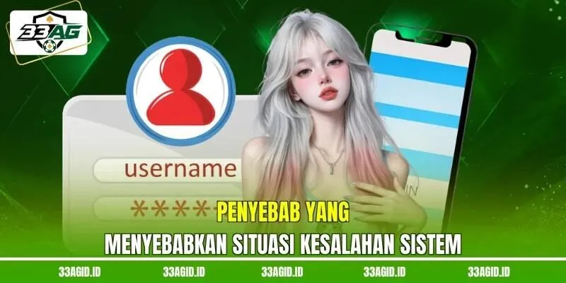 Penyebab yang menyebabkan situasi kesalahan sistem Penyebab yang menyebabkan situasi kesalahan sistem